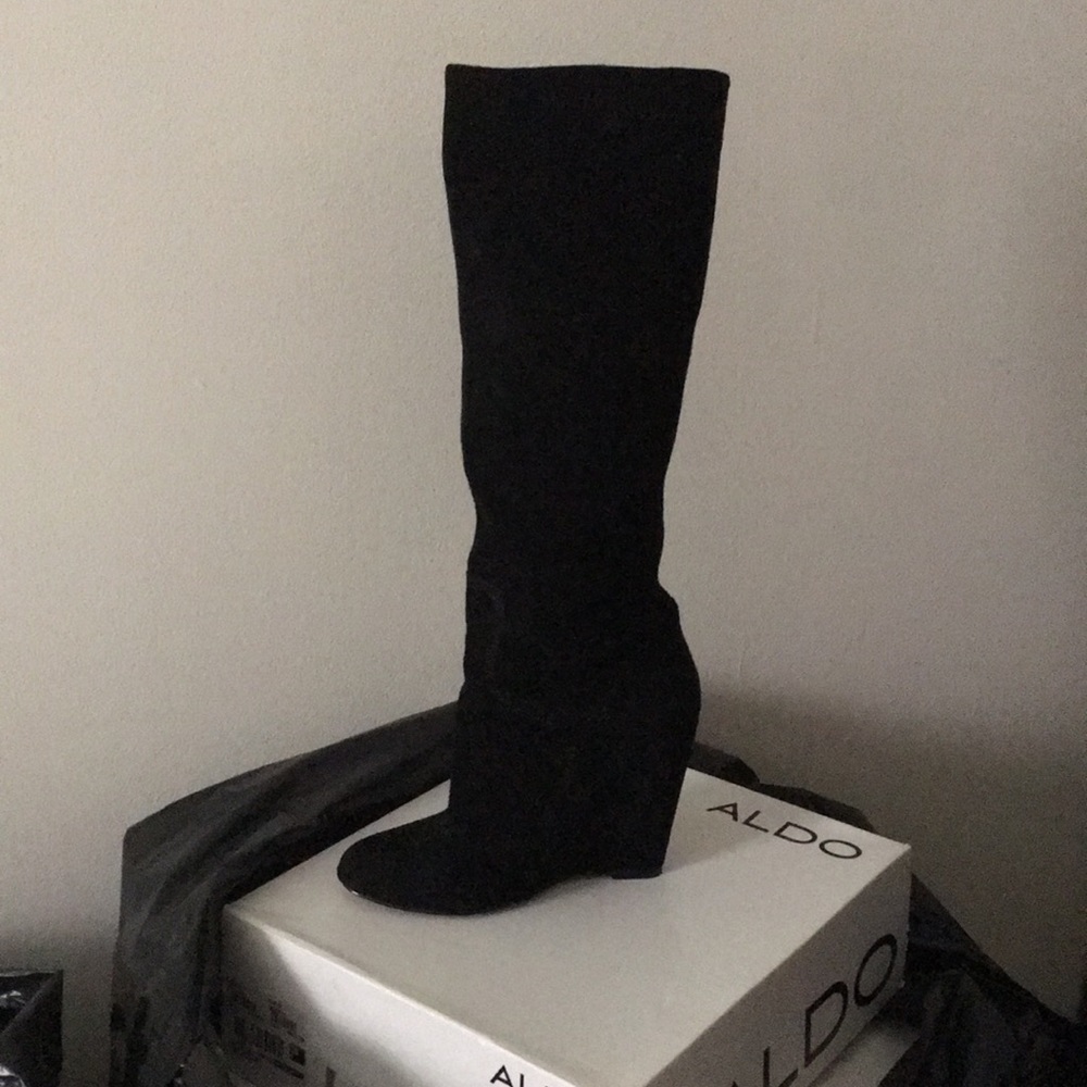 Faux boots